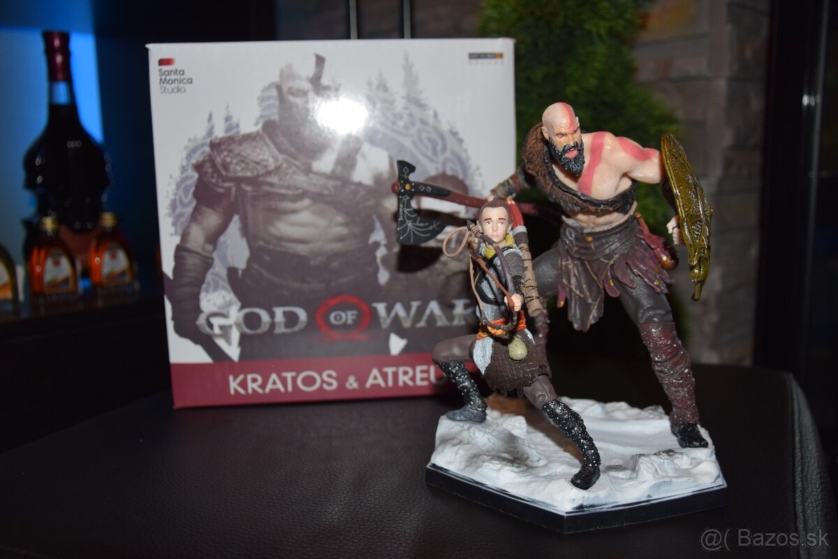 Kratos a Atreus Figurka