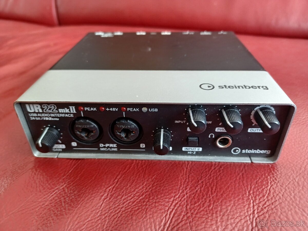 ZVUKOVA KARTA STEINBERG U22 MKII