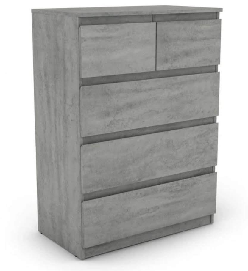 Komoda s 5 zásuvkami