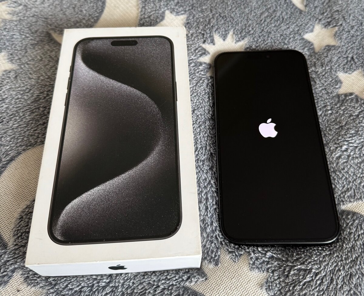 iPhone 15 Pro Max, Black Titanium, 512GB