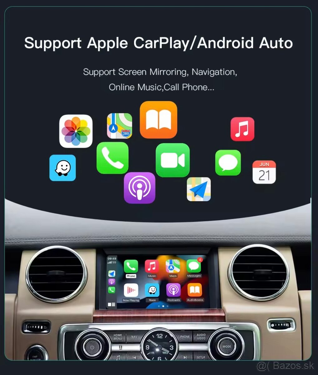 CarPlay Land Rover / Range Rover / Jaguar