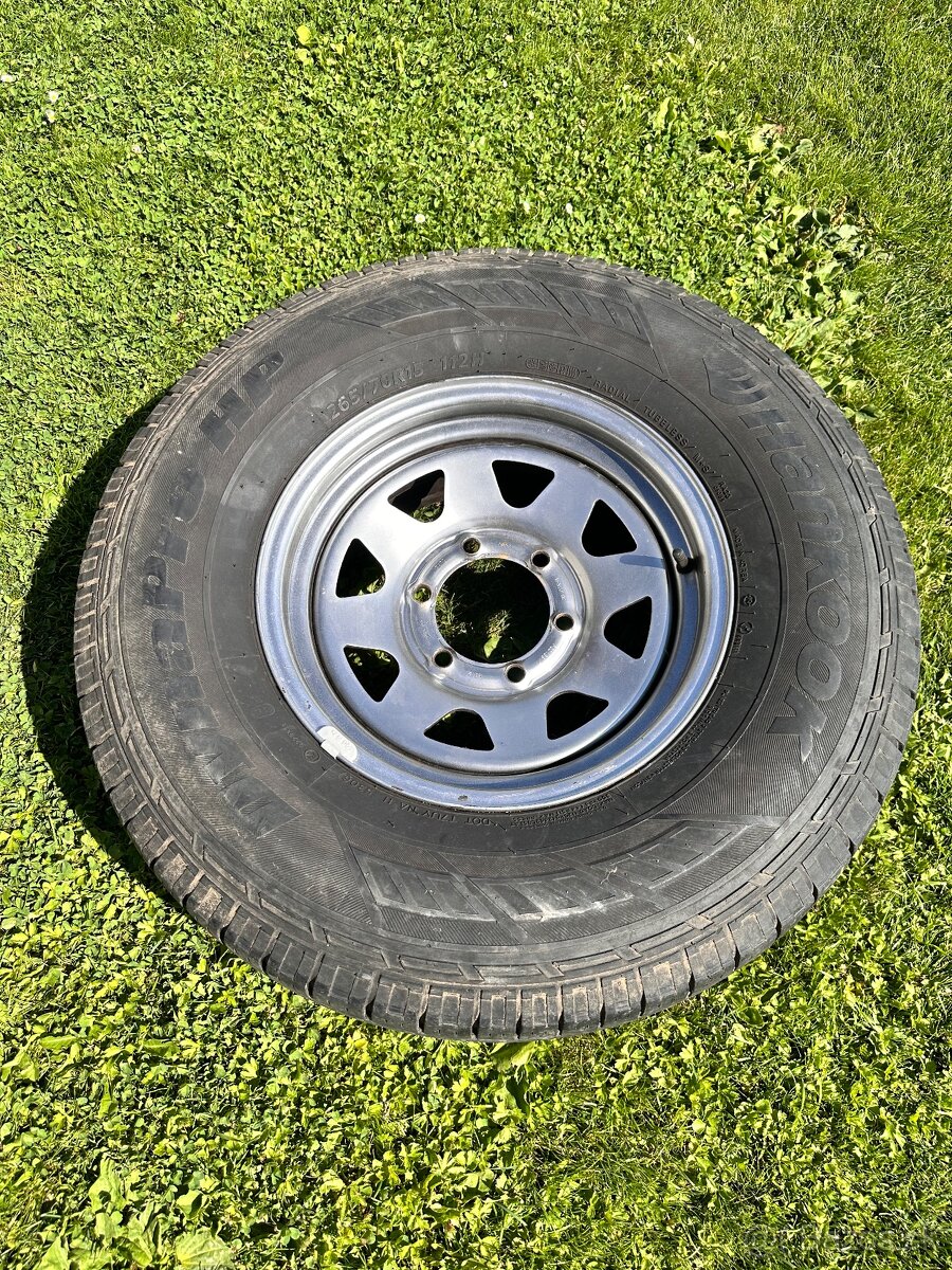 Letné 265/70 R15 s diskami