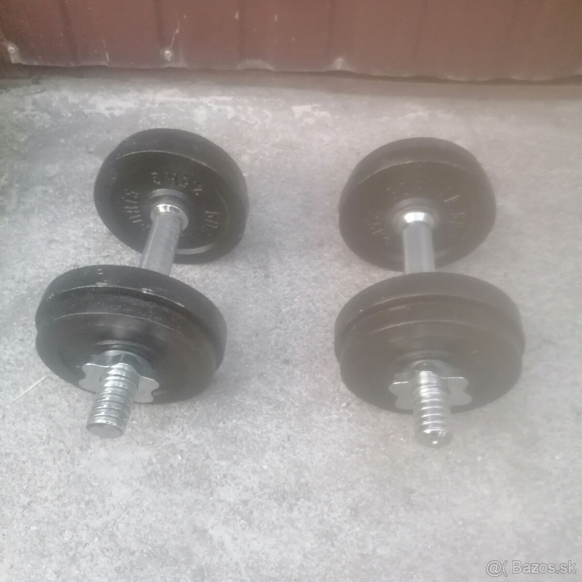 Jednorucky 2x 11, 5 kg