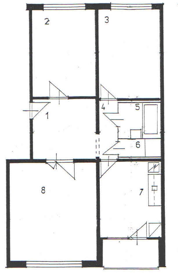 3-izbový byt s nádherným výhľadom (72 m²)