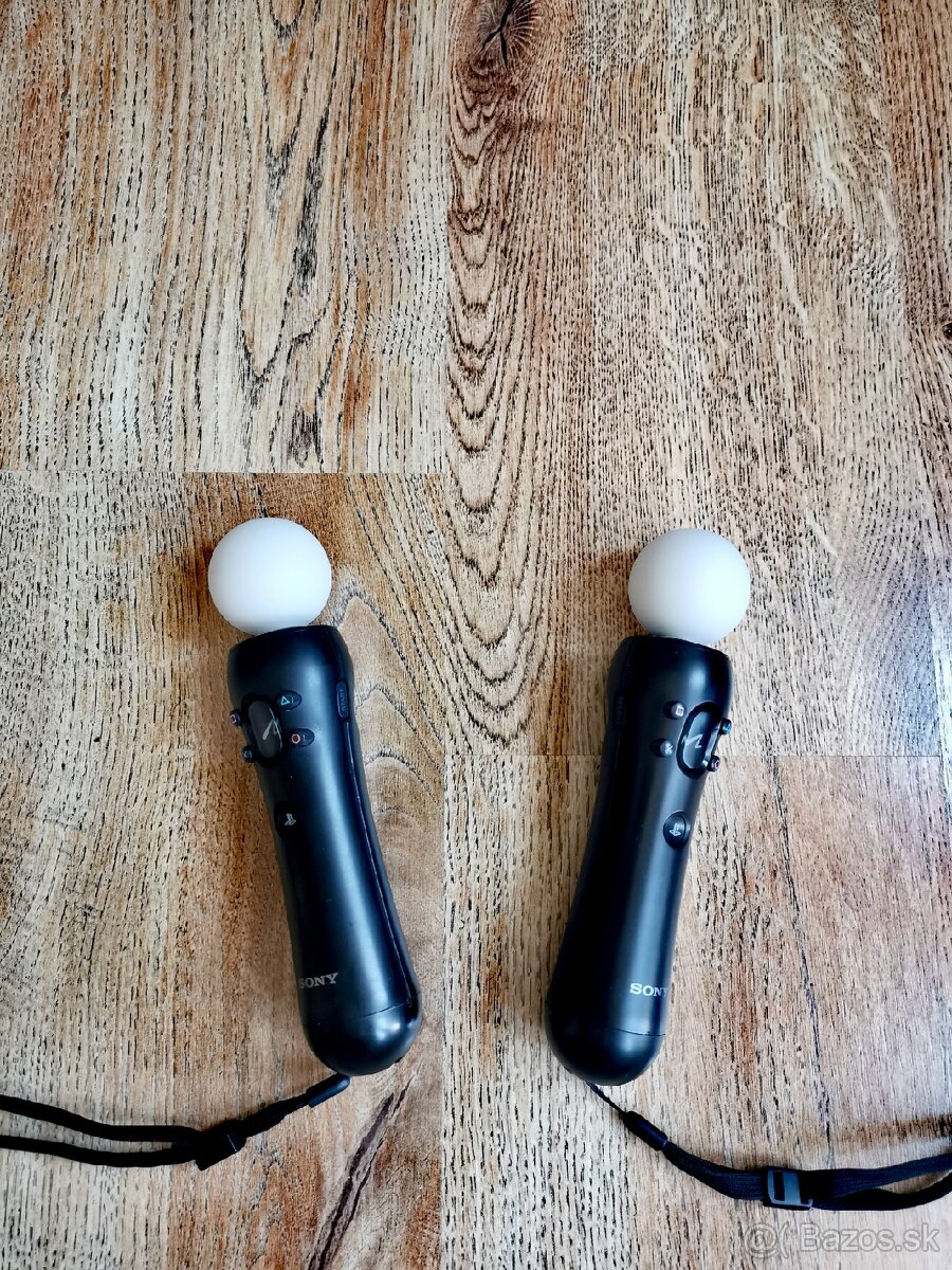 2x Pohybový ovládače Move Ps4