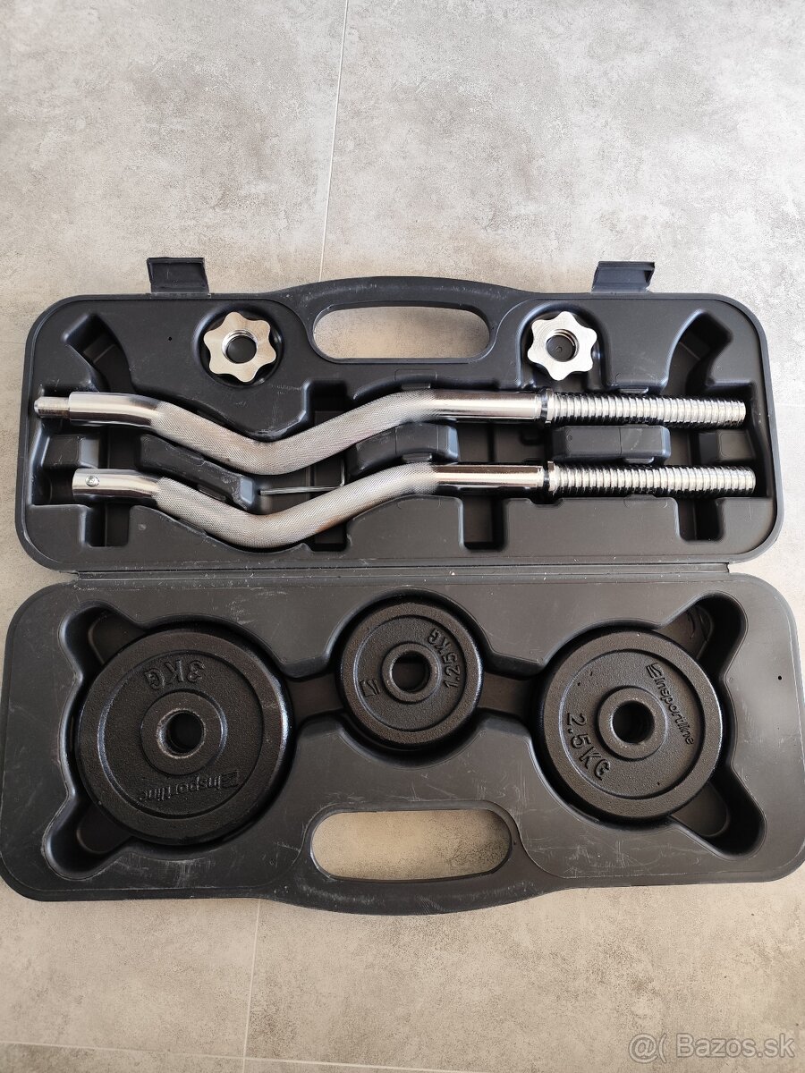 Činkový set v kufri 20kg set