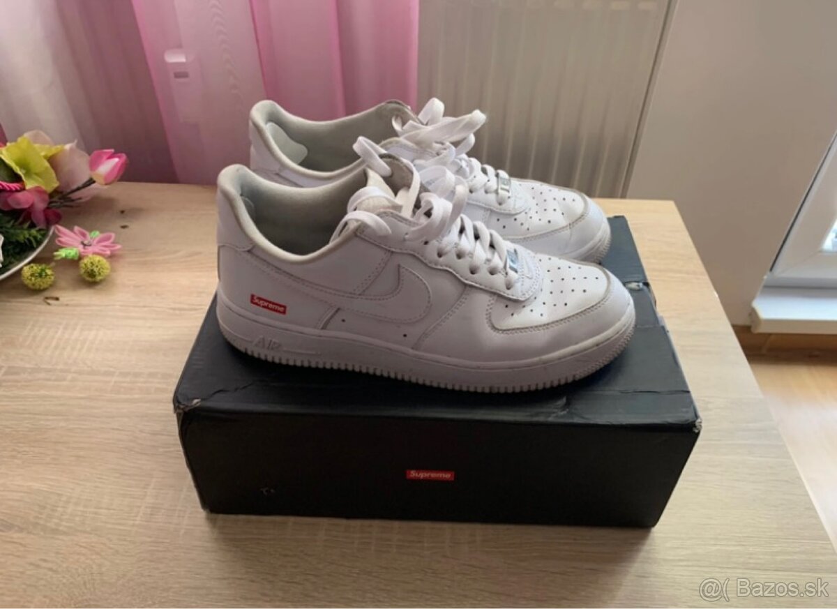Nike Air Force 1 Supreme (white)