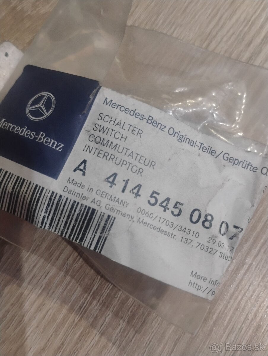 Predám tlačidlo spúšťania okna Mercedes Vaneo