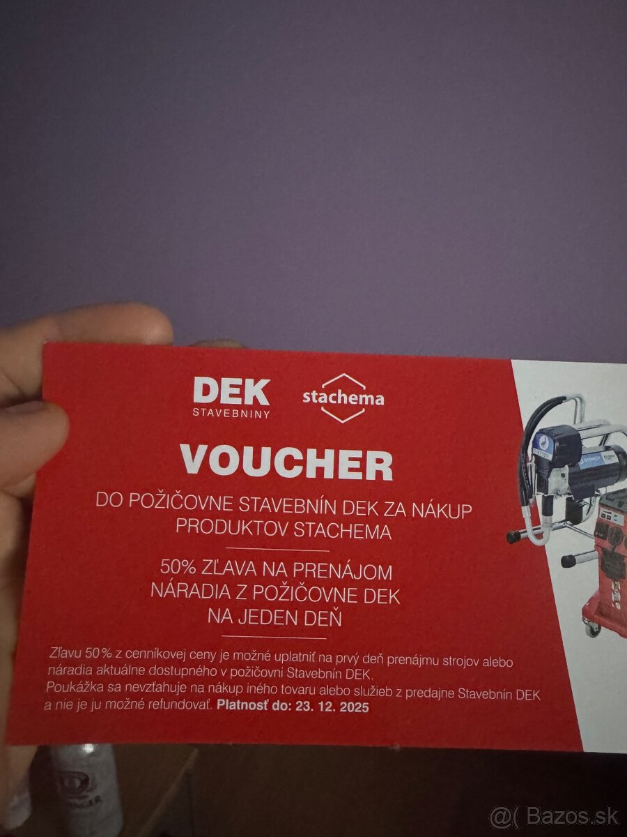 Kupón na 50% zľavu