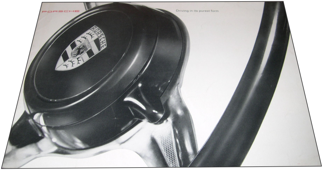 Prospekty Porsche 356 1963 katalog prospekt