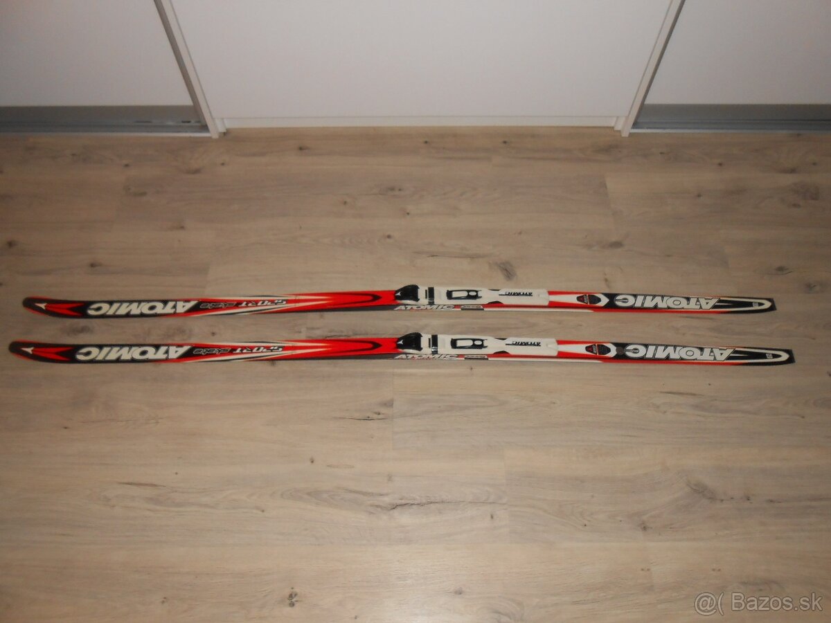 Predam v super stave bezky znacky ATOMIC o dlzke 180 cm