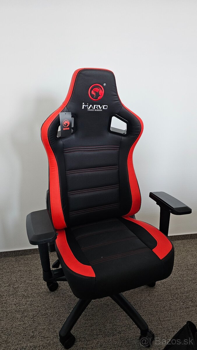 🎮 Nová herná stolička MARVO CH-118 (čierno/červená)