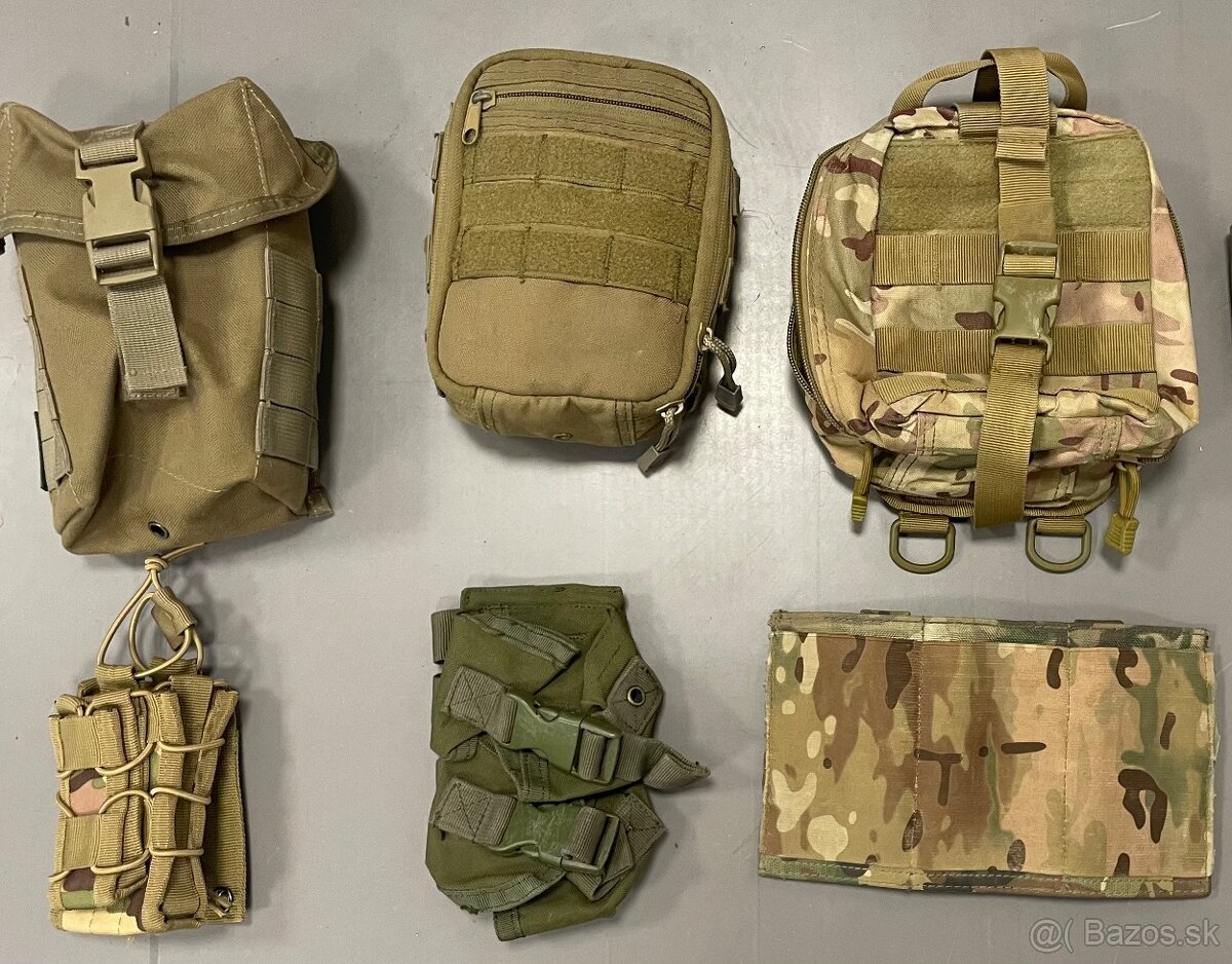 Sumky na taktické vesty alebo opasky