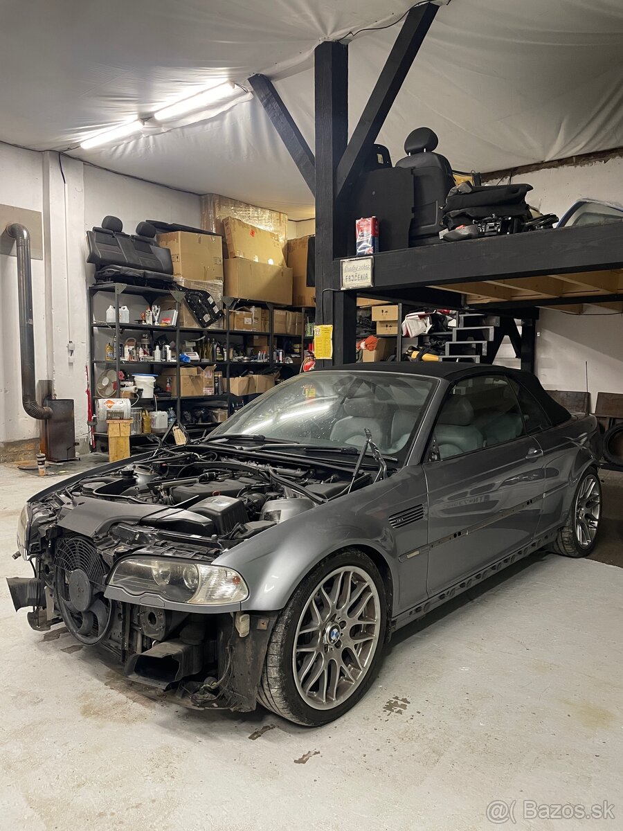 rozpredam bmw e46 m3 cabrio smg eu/uk