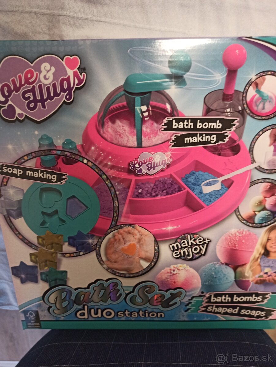 Set na výrobu šumivých mydiel