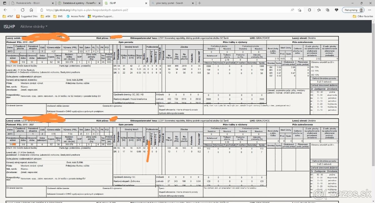Les Kožany 1ha (10521m2)