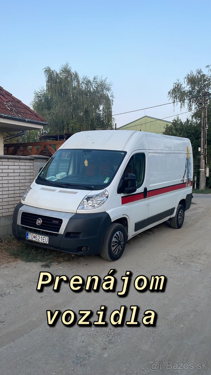 PRENÁJOM Fiat Ducato L2H2