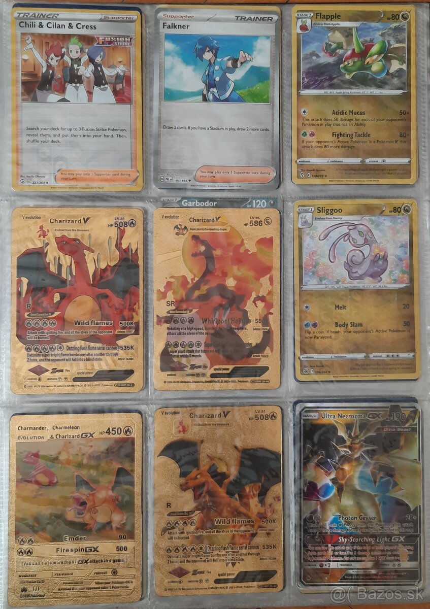 Pokémon karty s albumom