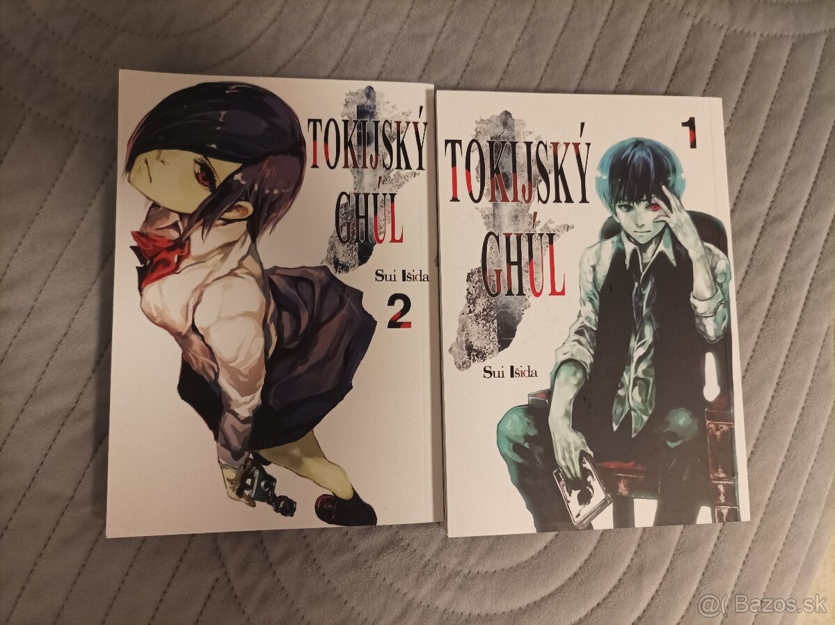Predáme knižky Tokijský Ghúl 1 a 2 (Sui Ishida)