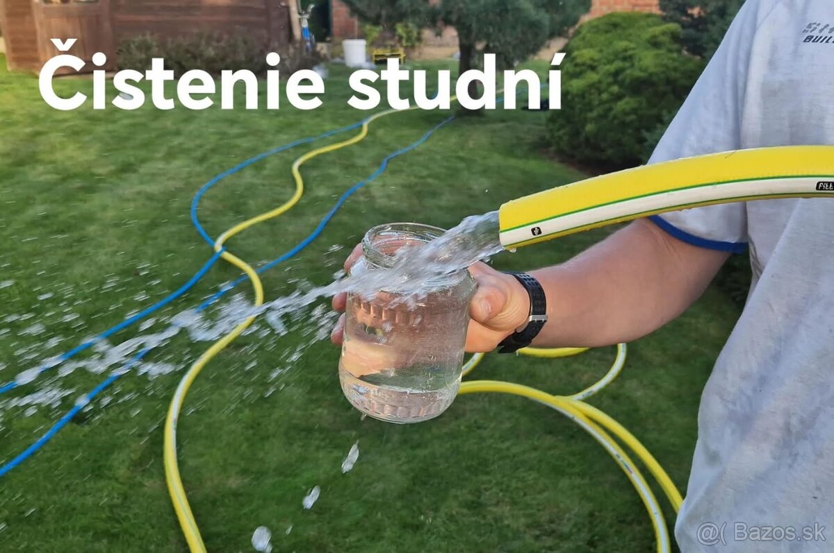 Čistenie studní -vyhladávanie prameňa