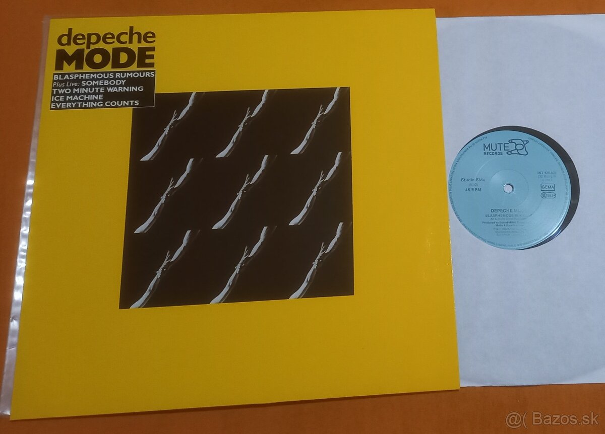 Depeche Mode Germany 12" Blasphemous Rumours