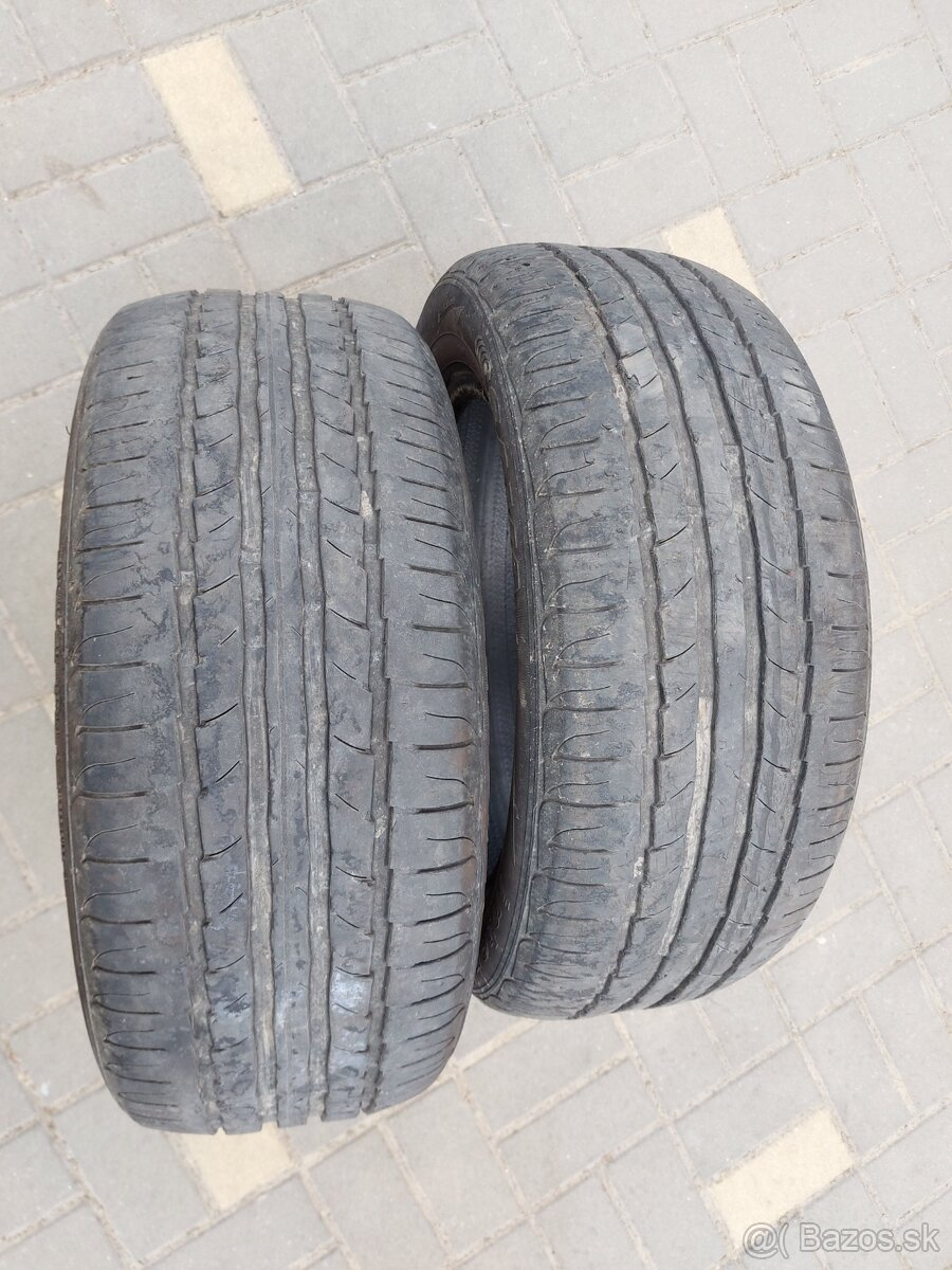 Predám 2ks letne pneumatiky 205/55 R16 91V
