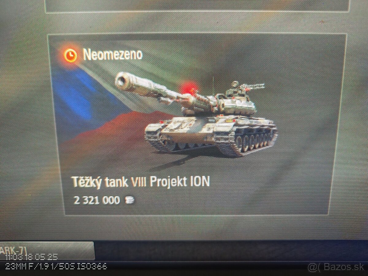 World od tanks Učet