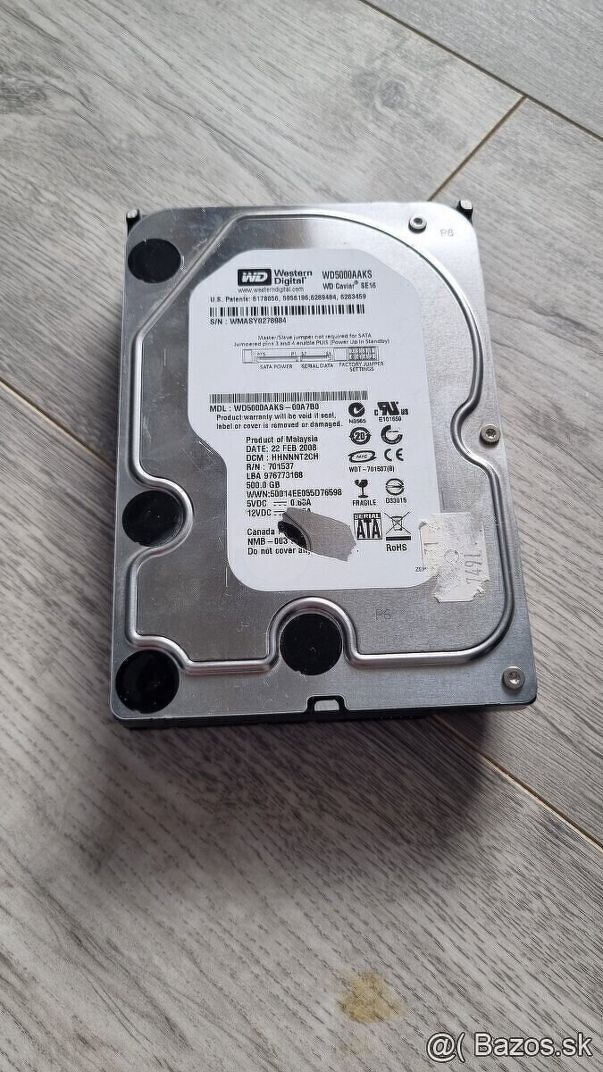 HDD PC/ Oprava