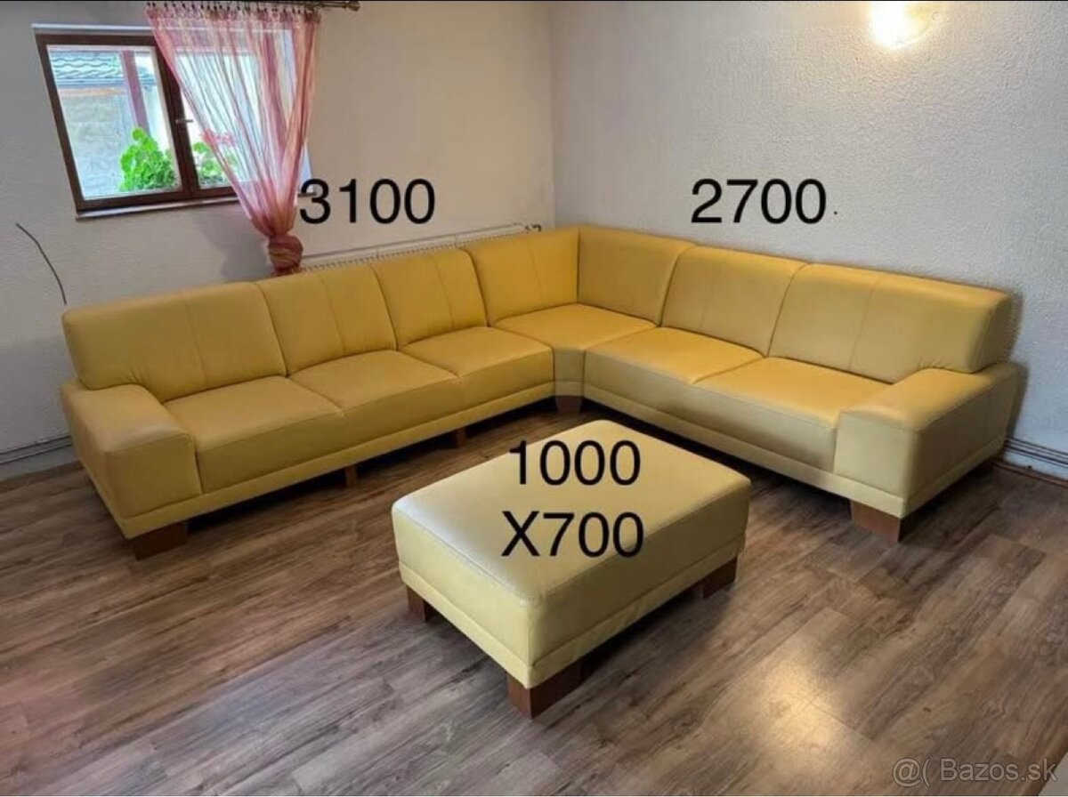 Rohova sedačka Eko koža