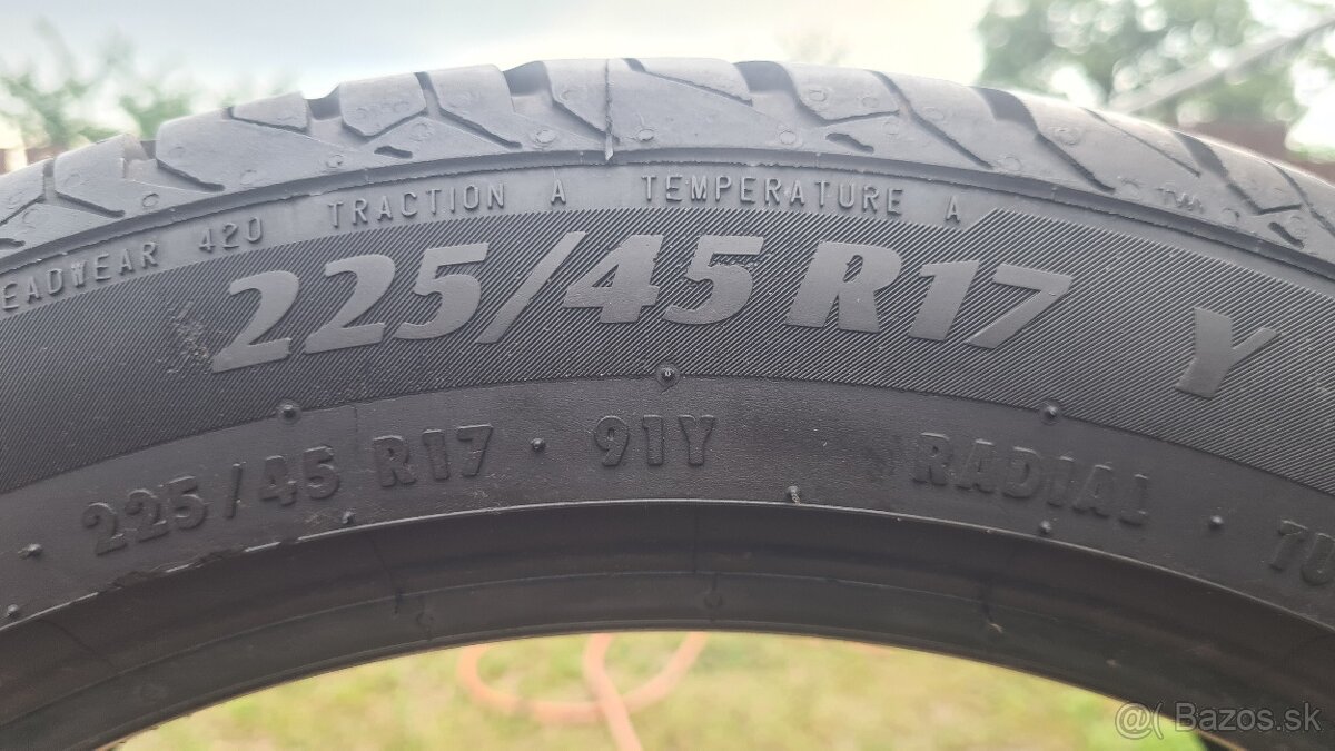 Letné pneumatiky 225/45R17