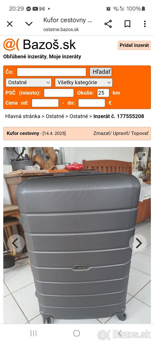 Kufor cestovny
