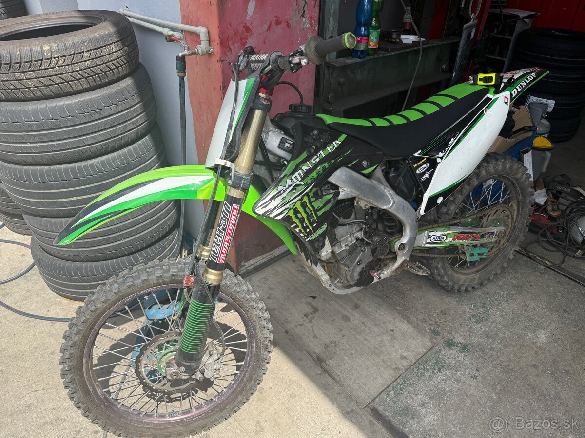Kxf250 kx 205 250f 2012 Kawasaki