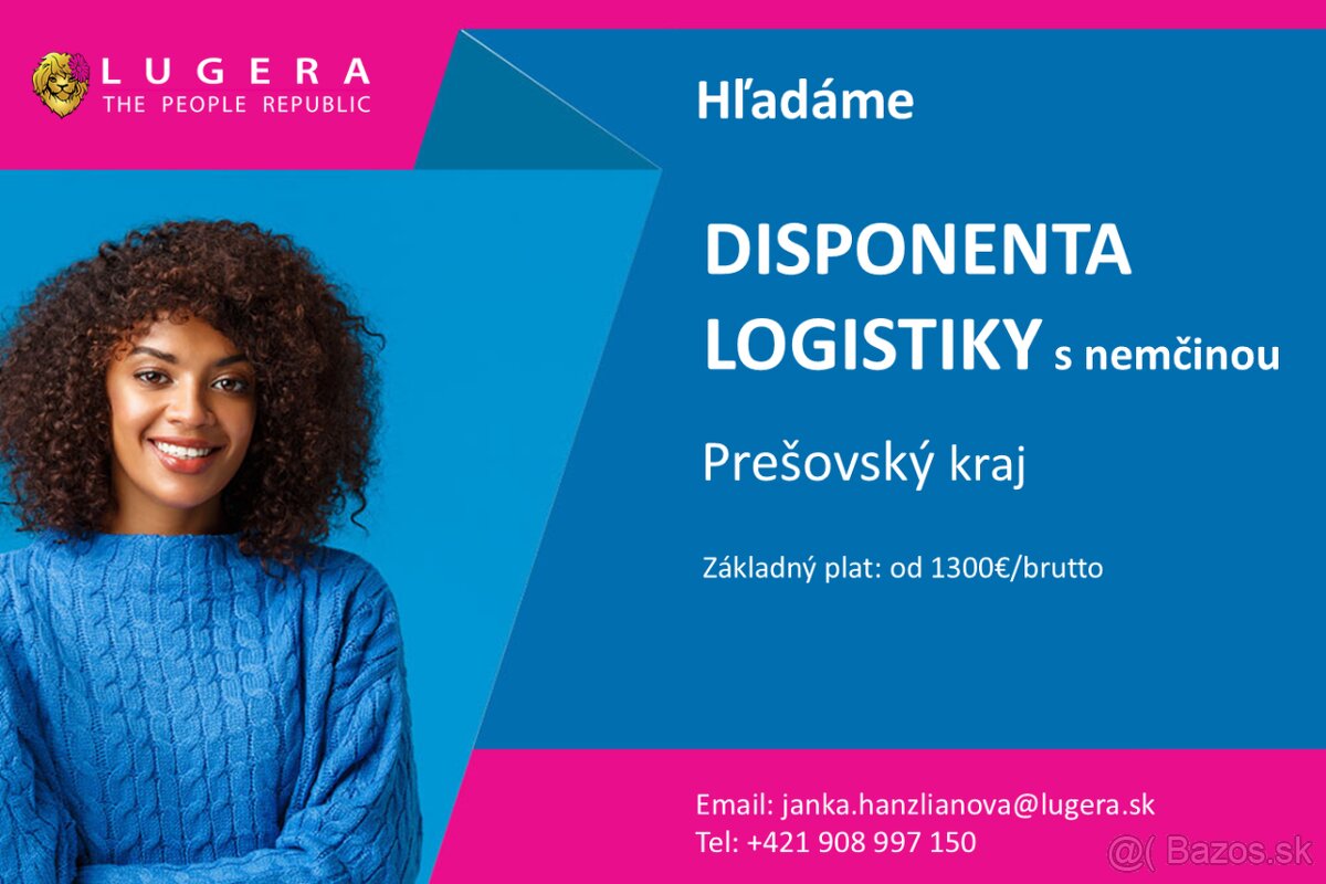 Disponent logistiky s nemčinou