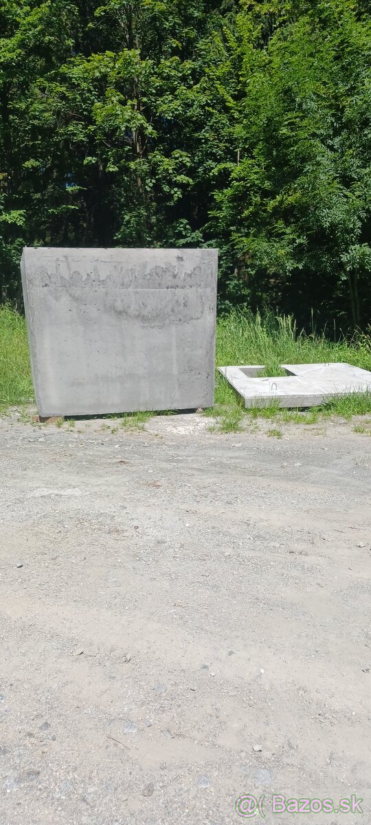 Predám betónovú žumpu/pivnicu