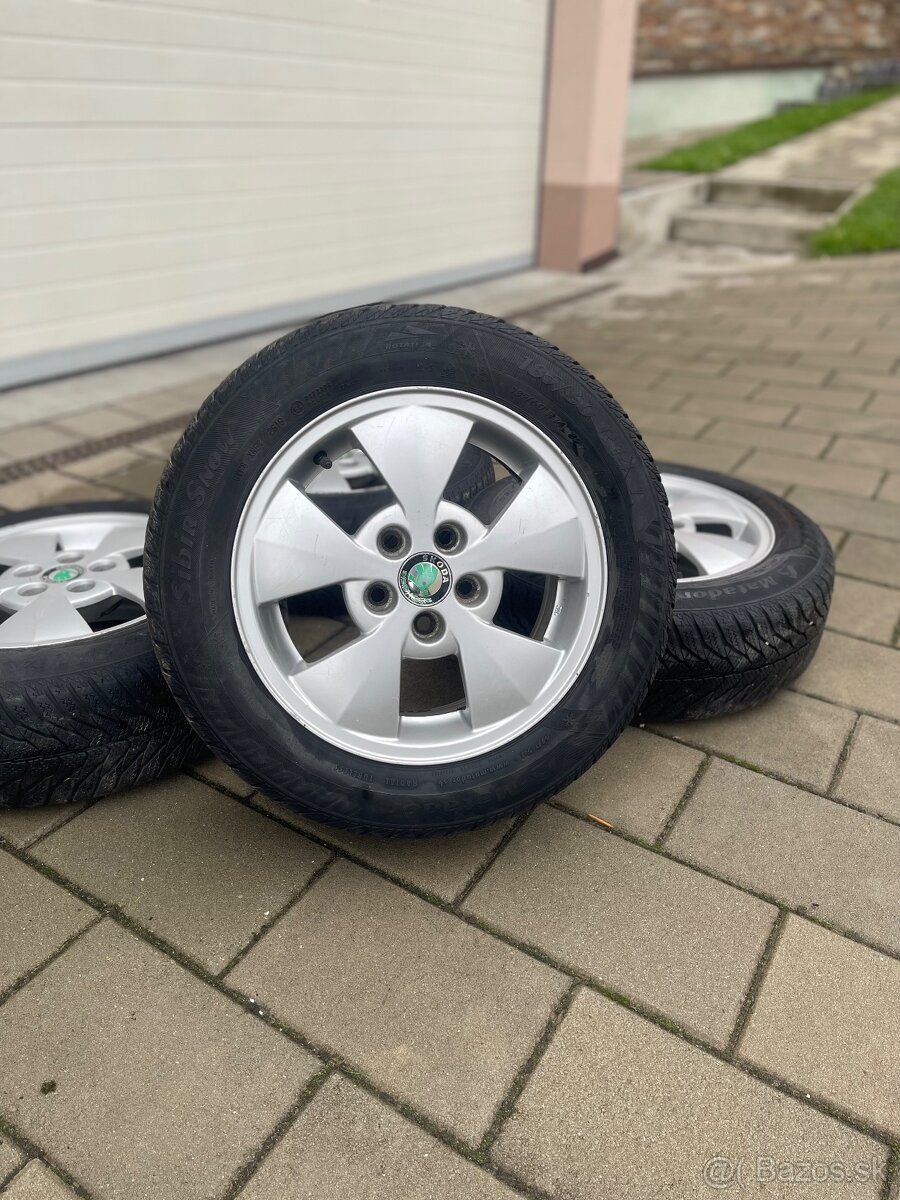 5x100 r14" alu disky Škoda Fabia 1,Roomster