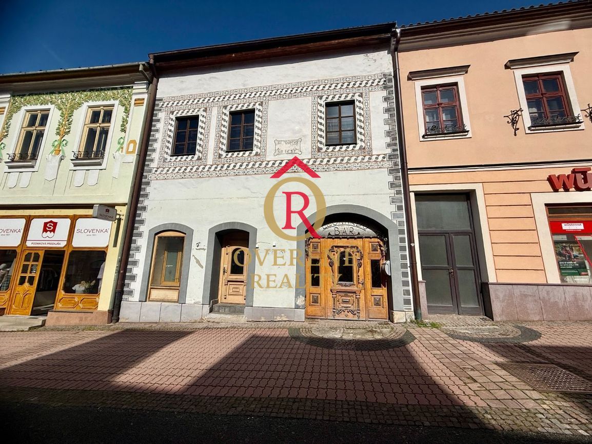 Meštiansky dom v centre Banskej Bystrice s kvalitnou rekonšt