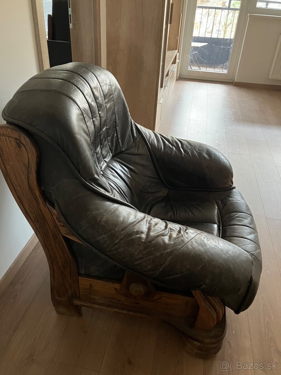 Kožené kresla