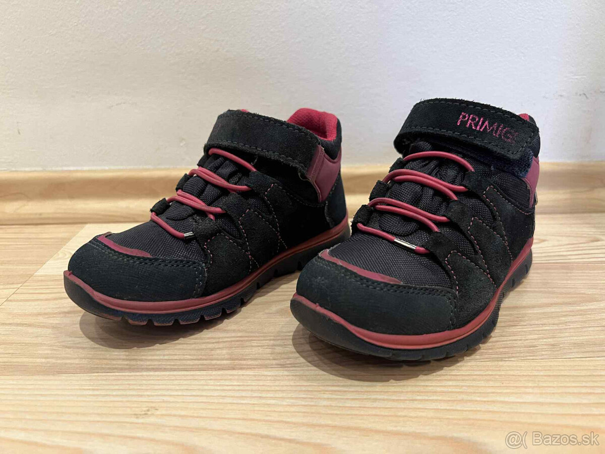 Detské zimné topánky PRIMIGI modroružové ( veľkosť 26 )