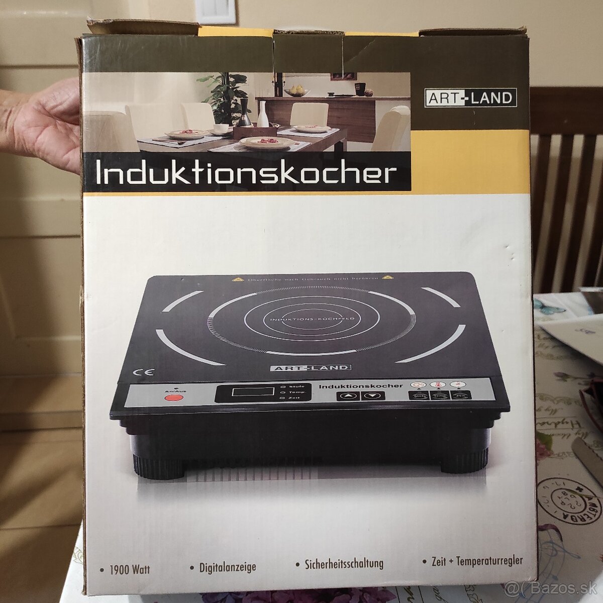 Indukčný varič jednoplatnička