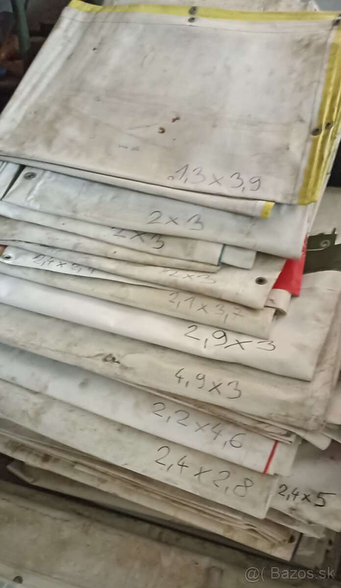 Zakrývacie plachty, krycia plachta z PVC, banner, celta