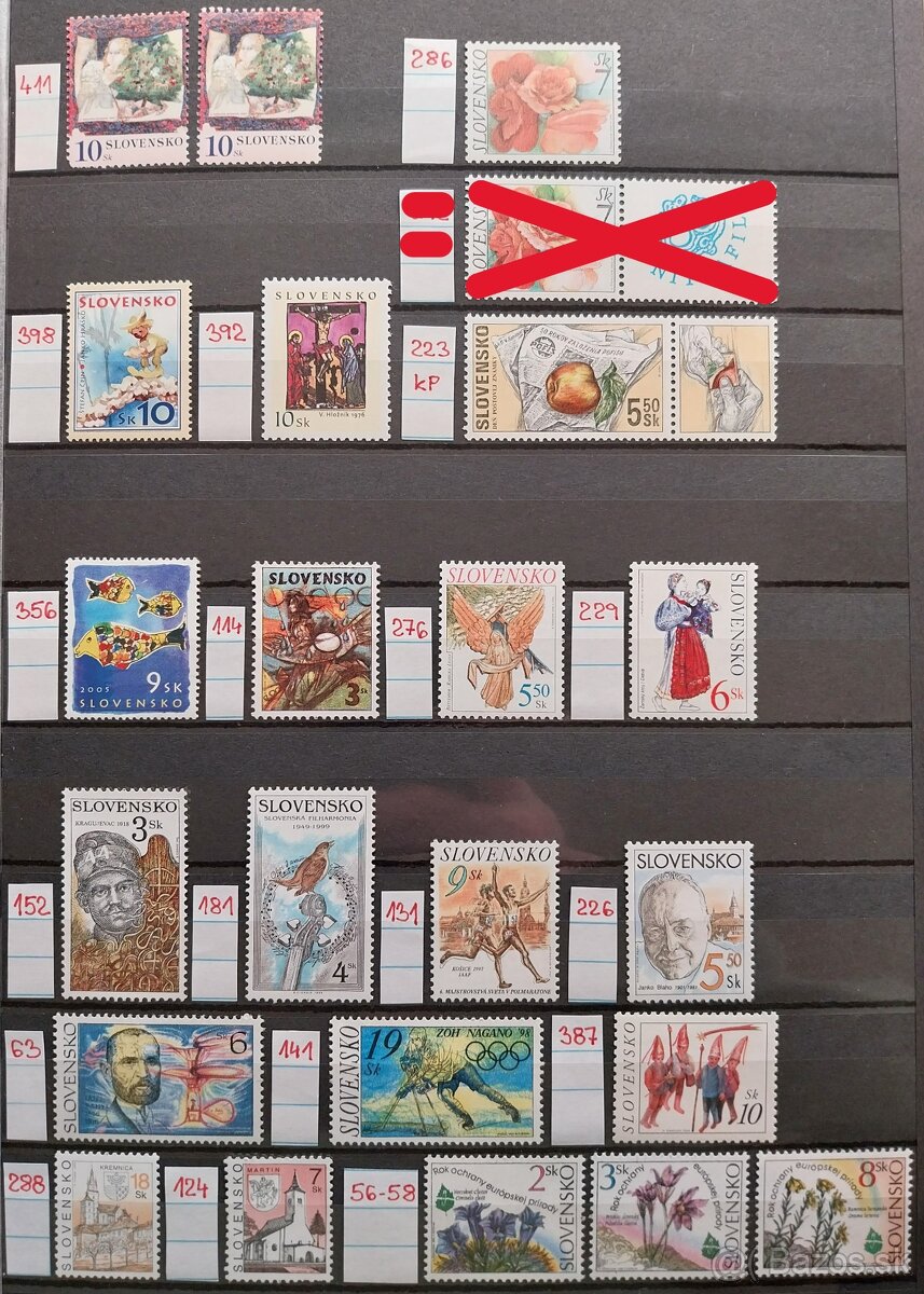 Známky SLOVENSKO