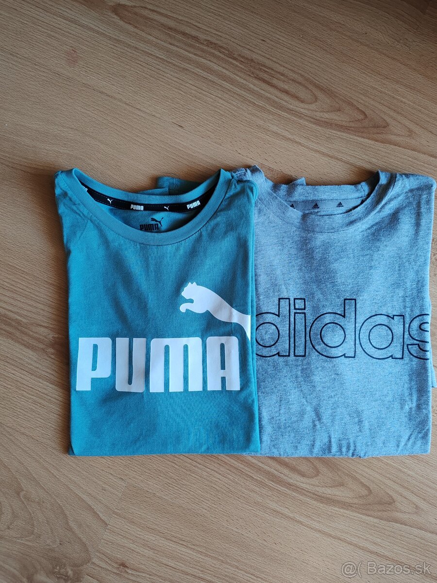 ADIDAS a PUMA tričko .152+164