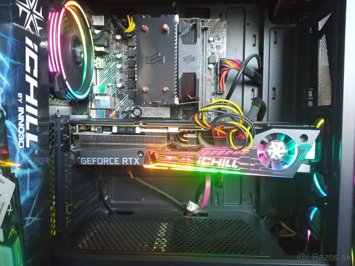 Herný PC RTX3070 + monitor
