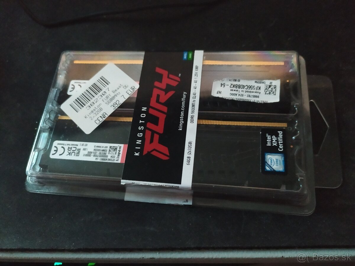 DDR5 64GB 2x32GB
