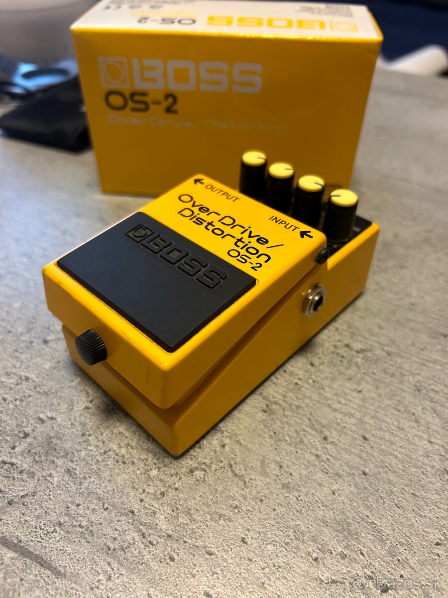 Gitarova Pedál Boss Overdrive/Distortion
