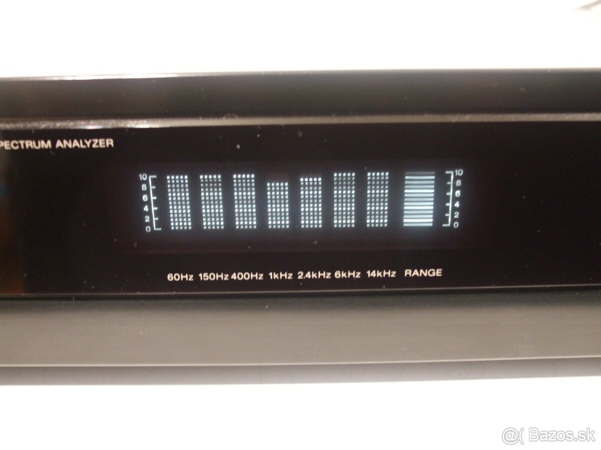 2x7 pasmovy graficky equalizer SONY SEQ-411, vyrobene JAPAN