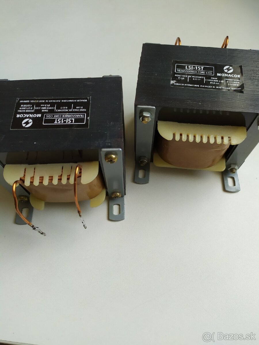 Monacor LSI-15T ,cievka s transformatorovym jadrom