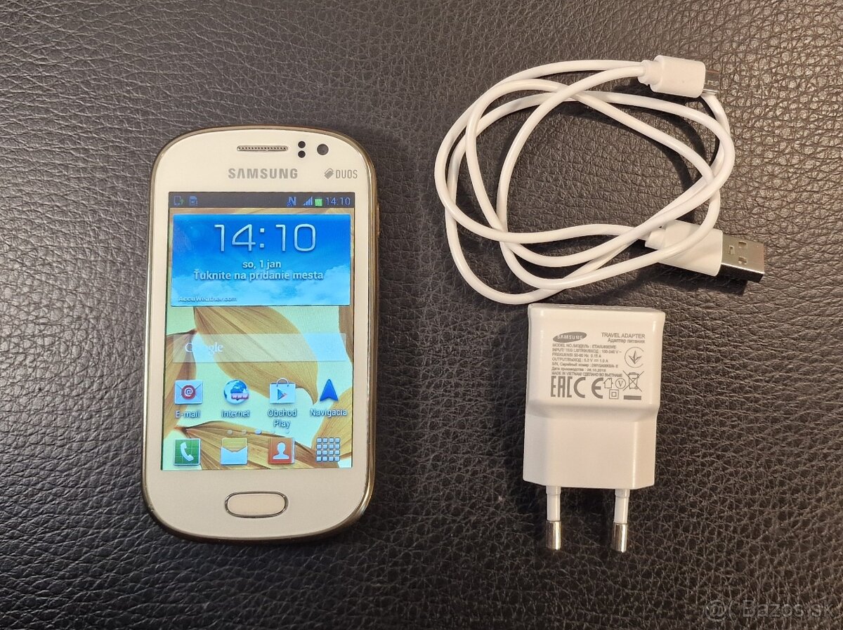 Samsung Galaxy Fame (S6810) biely