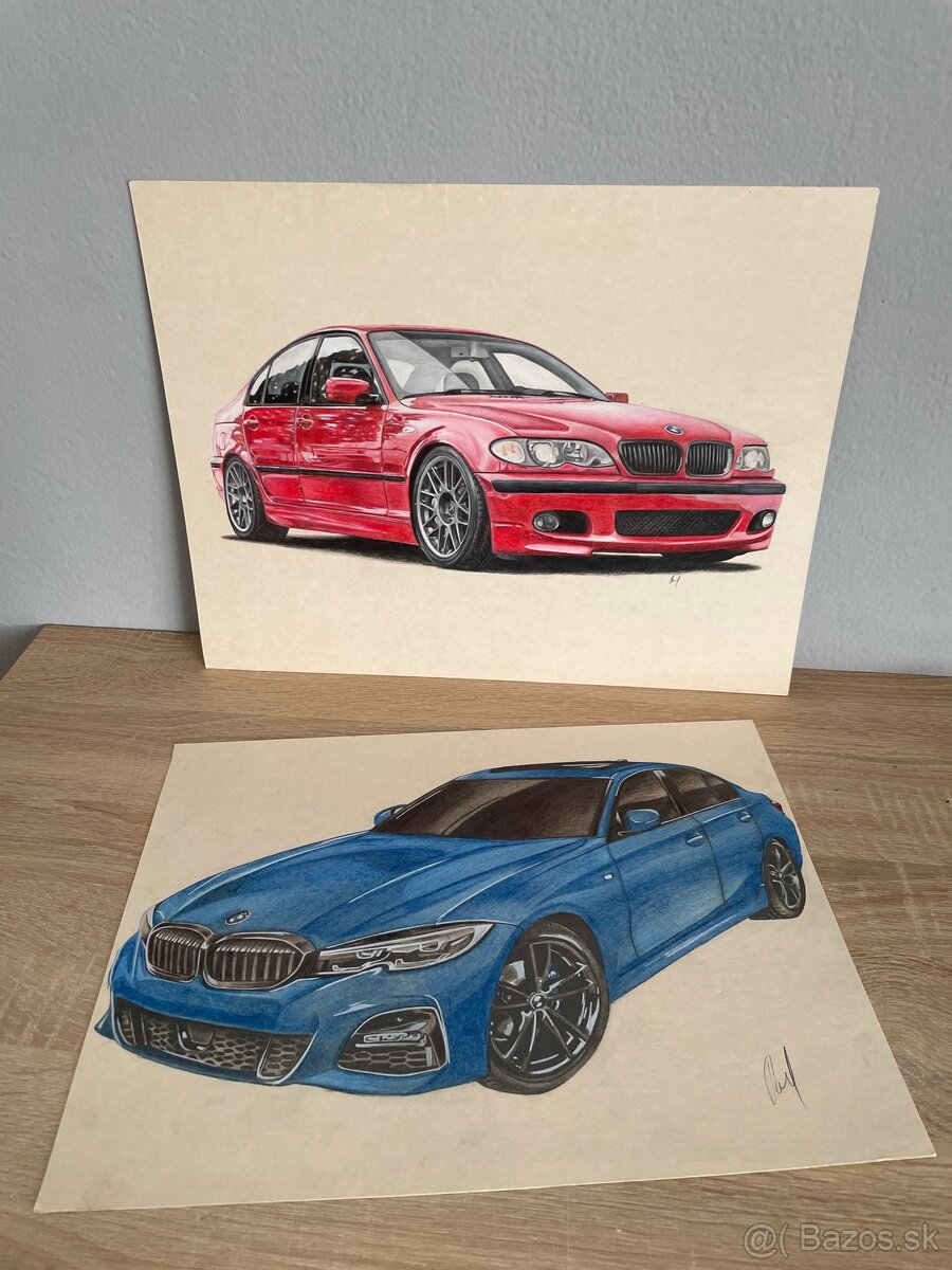 Predám kresby BMW
