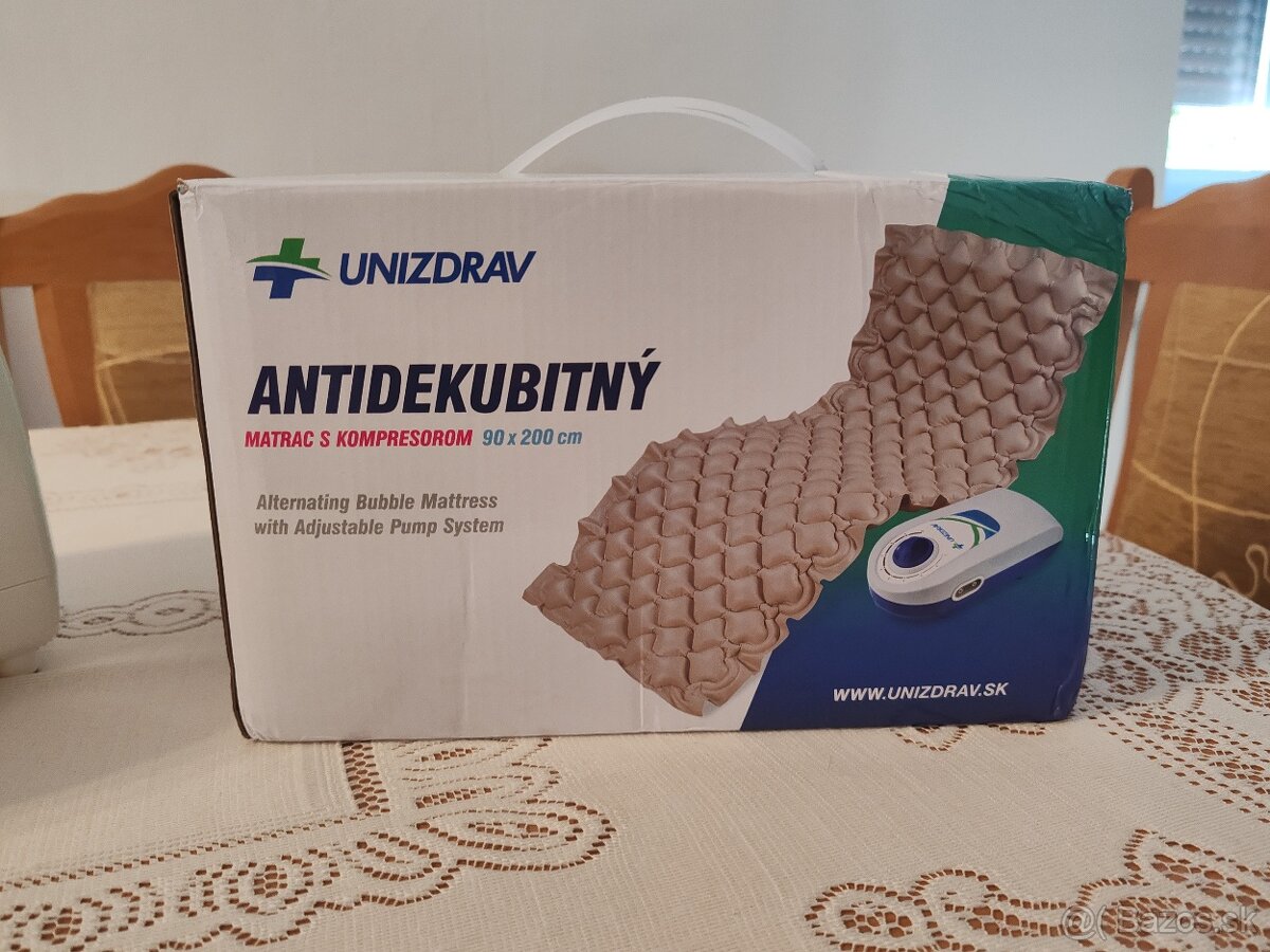 Odsávacka hlienu a antidekubitny matrac s kompresorom
